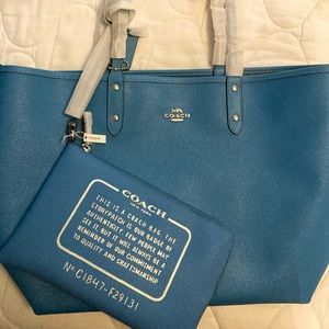 Reversible Coach Tote BNWT